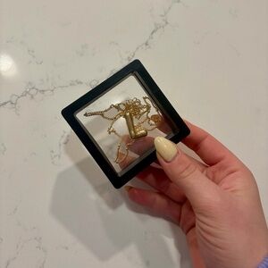 Amazon Gold Initial “L” Pendant Necklace - Women’s OS (NWT)